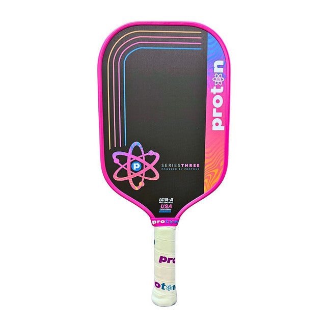 Proton Series Three Pickleball Paddle - Project Flamingo – Power, Precision, and Bold Design