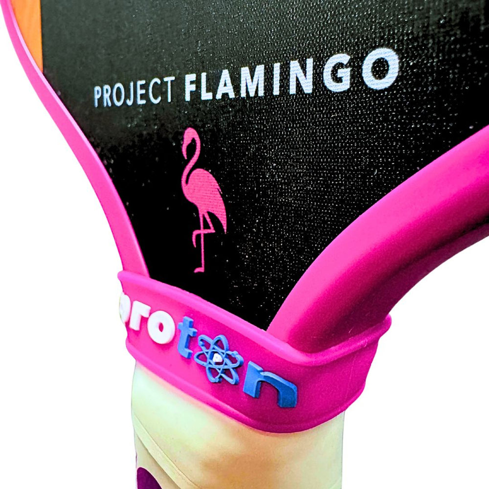 Proton Series Three Pickleball Paddle - Project Flamingo – Power, Precision, and Bold Design