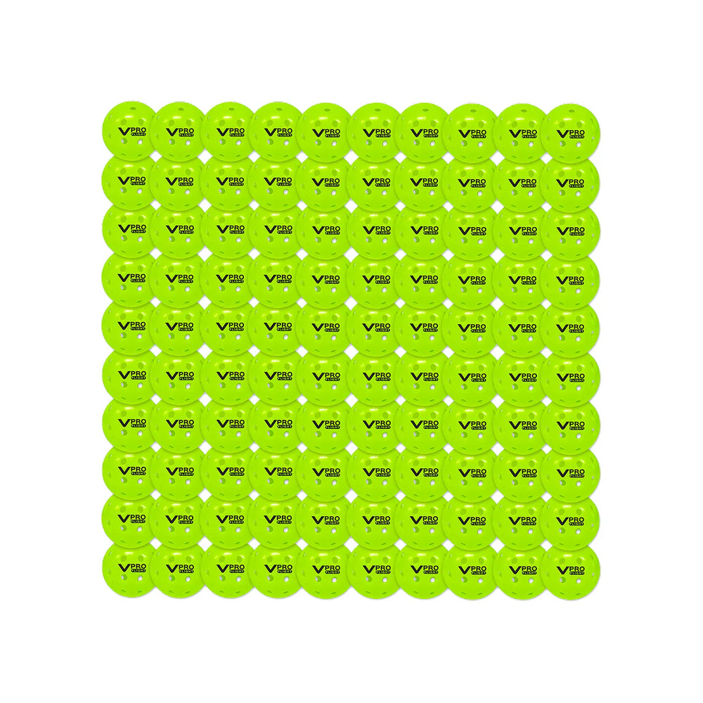 Vulcan VPRO FLIGHT Pickleball – 100 Pack (Gen 2)