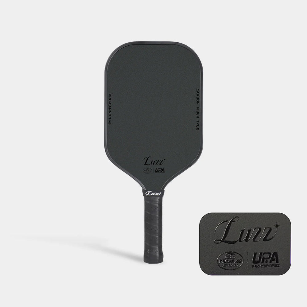 Luzzpickleball Cannon Paddle – T700 Carbon Friction Surface (Thermoformed)
