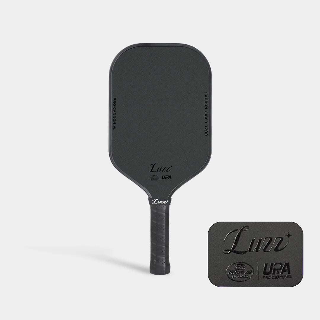 Luzzpickleball Cannon Paddle – T700 Carbon Friction Surface (Thermoformed)