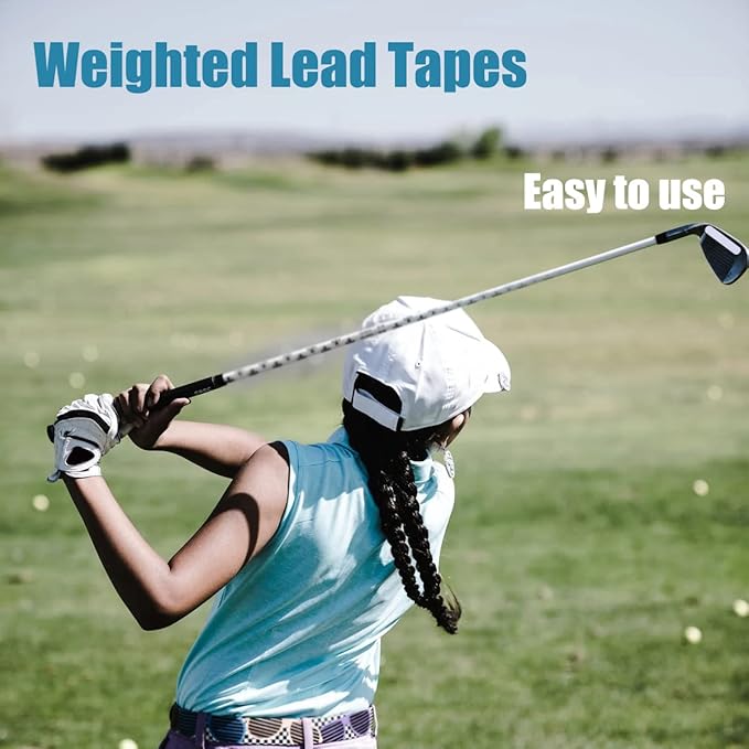 ZLY 40 PC Golf Lead Tape for Golf Clubs - Silver