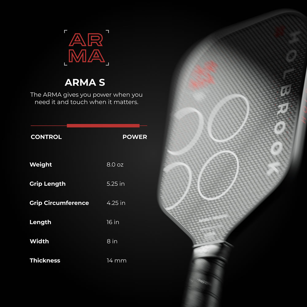 ARMA S Metallic Pickleball Paddle