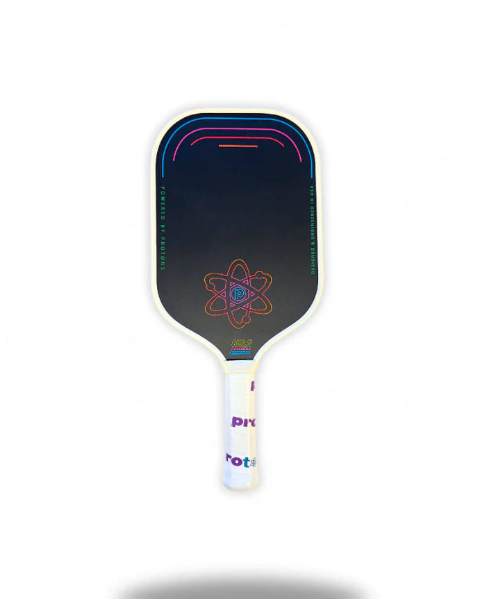 New Proton Series Three – Raw Carbon Cream/ White Pickleball Paddle