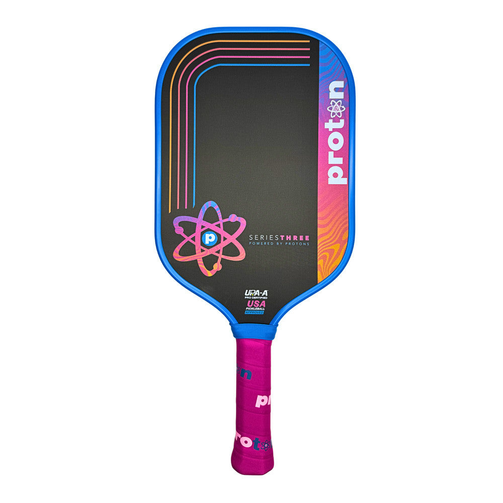 Proton Series Three Pickleball Paddle - Project Flamingo – Power, Precision, and Bold Design