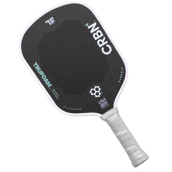 CRBN4 TruFoam Genesis Carbon Fiber Pickleball Paddle - Hybrid Shape, Elite Performance