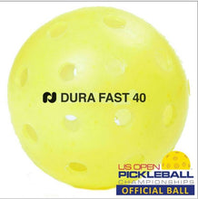 Load image into Gallery viewer, (Dura Fast 40) Outdoor Pickleball Balls -12 pack - Yellow - 1 DOZEN - Yellow
