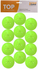 Load image into Gallery viewer, TOP Outdoor Pickleballs - Dozen (12 Balls) - NEON - GREEN
